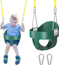 DECORLIFE Toddler Swing, Baby Swing Outdoor - Green - 1 Pack