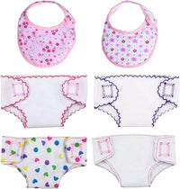 DC-BEAUTIFUL 4 Pcs Diapers