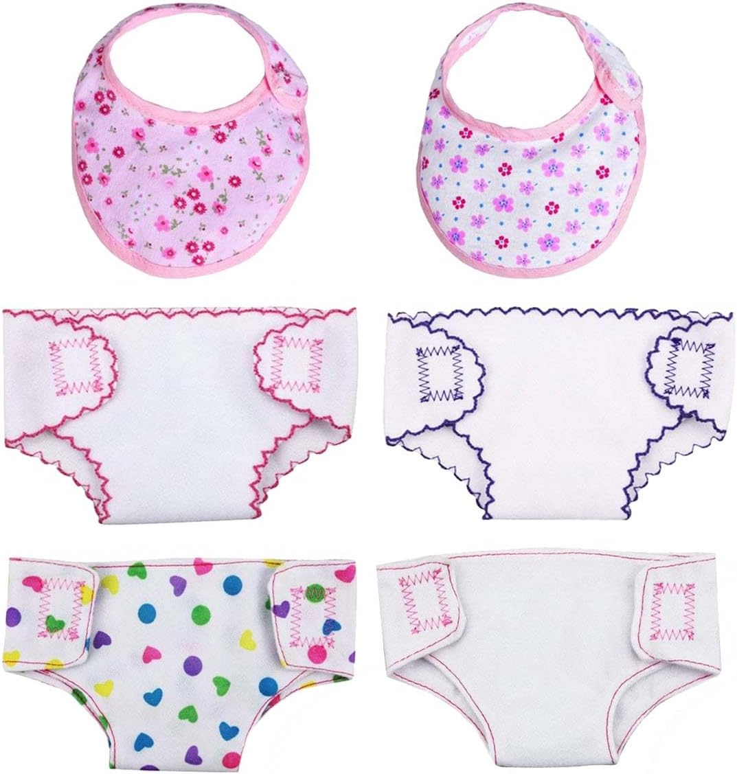 DC-BEAUTIFUL 4 Pcs Diapers