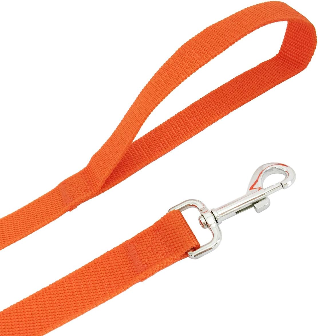 SALO Nylon Training Dog Leash for Small Medium Large Dogs - Orange / 3/4 inch x 15 feet - image 4