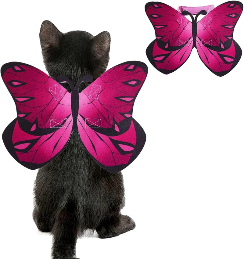 Pet Cat Bat Wings for Halloween Party Decoration - Pink