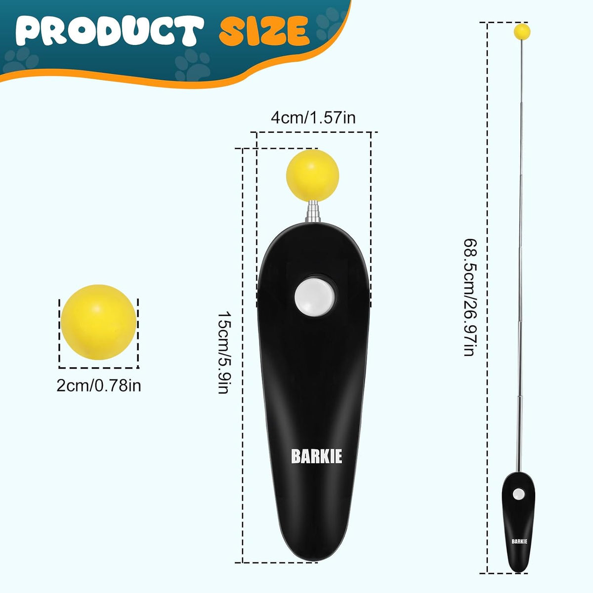 Dog Training Clicker with Target Stick - image 2