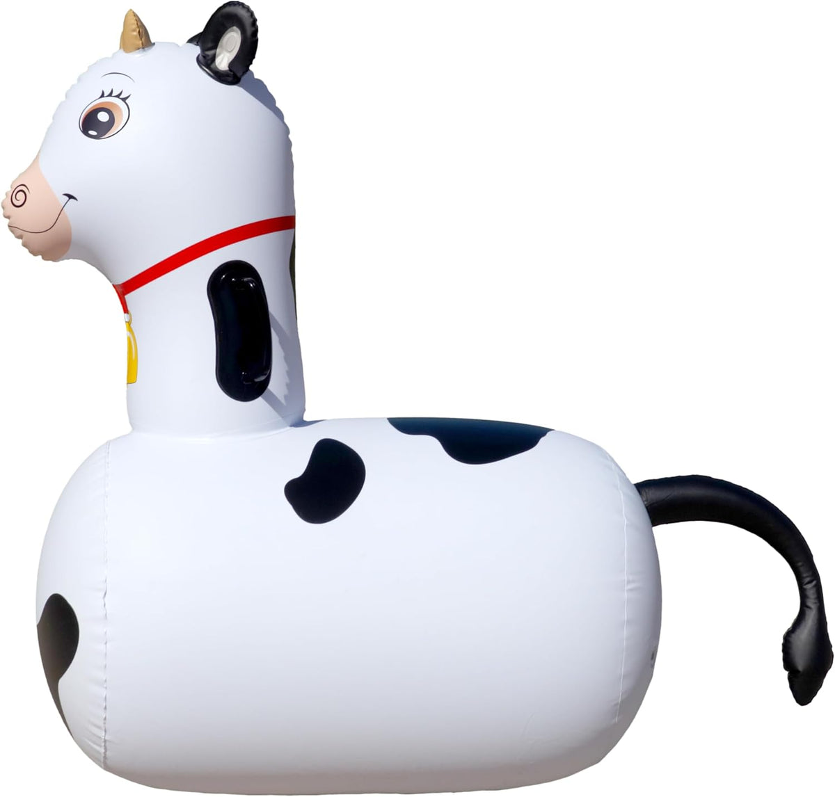 Hearthsong Hop N Go Inflatable Unicorn Riding Bouncy Hopping Toys - Cow / 2 Pack - image 2