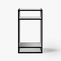 LANDEN Gray Metal Frame Stand, Three-Shelf for Fish Tanks up to 20 Gal, CLX45-45x45x80cm (17.7x17.7x31.49 in), for Fish Tanks and Reptile Terrariums, Home & Office Use
