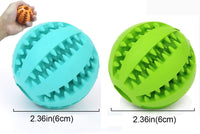 Sunglow 2 Pack Dog Toy Ball – Essentials for Dogs - Blue/Green / 2.36 in - image 2