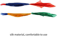 Hestya 2 Pcs Color Changing Magic Silk Scarves for Magician Tricks – Fun for Kids & Family - image 3