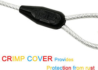 Petest 40ft Reflective Tie-Out Cable for Heavy Dogs Up to 125 Pounds