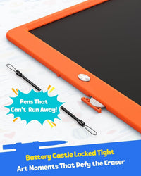 TEKFUN 15" LCD Writing Tablet for Kids - Orange / 12 Inch - image 4