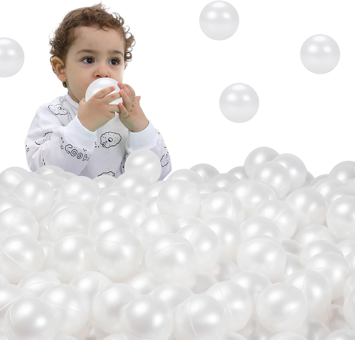 STARBOLO 2.2 inch crush proof ball pit balls in macaron colors with storage bag - view 37