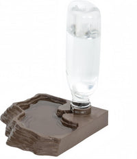Lizard Bearded Dragon Water Bowl Dish Automatic Dispenser - Brown - image 2
