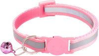2 Pack Breakaway Cat Collars with Bells - Pink - image 4