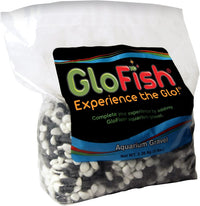 GloFish Aquarium Gravel, Black With Fluorescent Accents - Black/White / 4 x 5 x 9 inches; 5 Pounds - image 2
