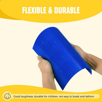 Lekebaby 6 Pack Classic Baseplates 10" x 10" - Blue / 6 Pack - image 4