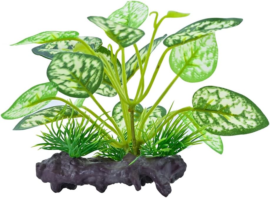 Reptile Artificial Plants, Terrarium Decorations Supplies – Essentials for Fish - A - image 4