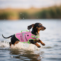 EMUST Dog Life Vest for Swimming - Extra Small / New Pink - image 4