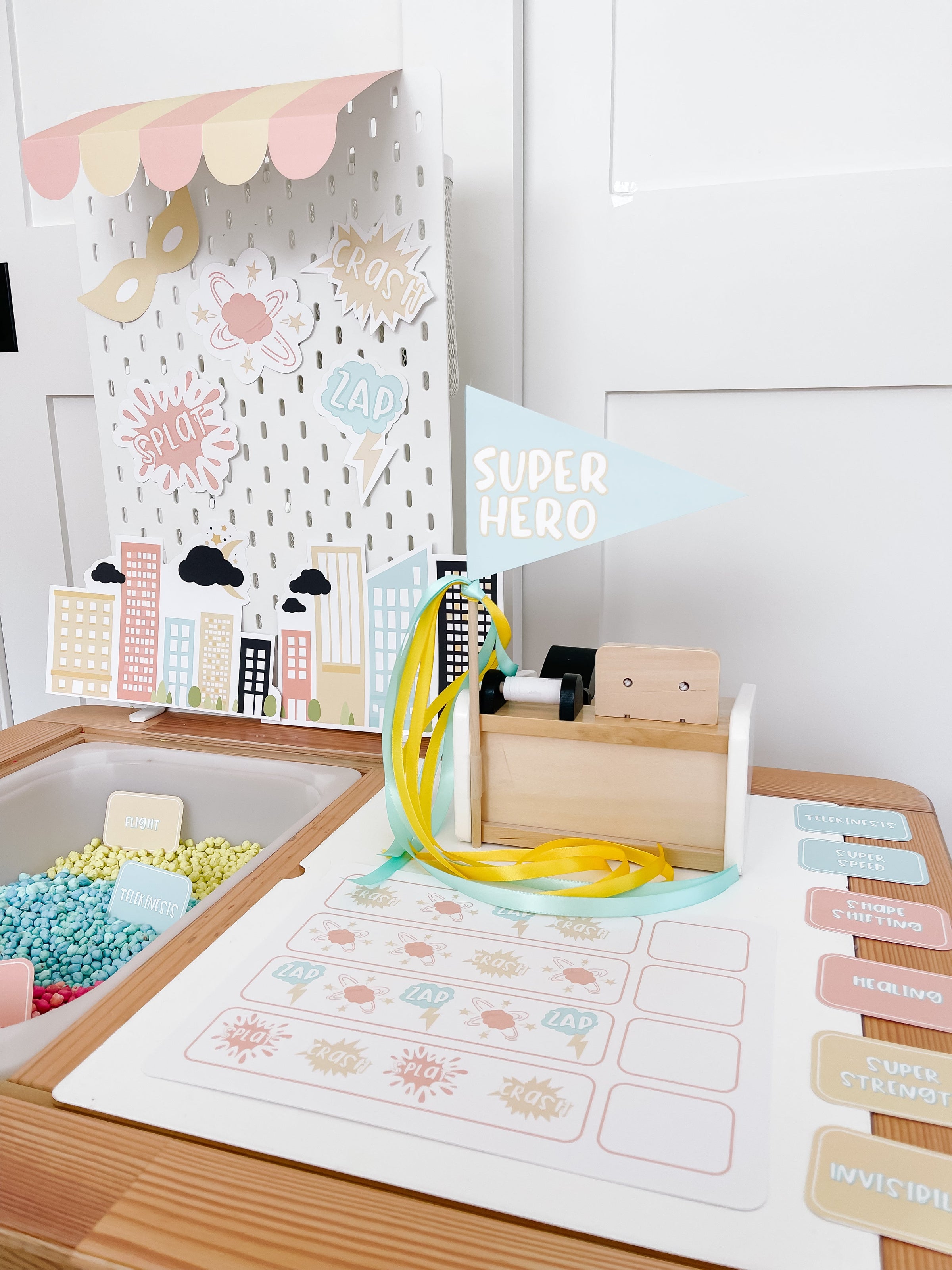 Super Hero Printable Dramatic Play Kit