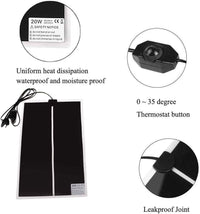 Reptile Heating Pad with Temperature Adjustment - 16.5 x 11 IN - image 3