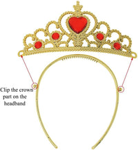 Princess Anna Costume Dress up Accessories for Girls Anna Cosplay - Gold - image 4