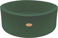 HARBOLLE 35.4" Soft Fleece Ball Pit for Toddlers - Green