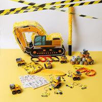 FIGEPO construction dump truck pinata for kids birthday parties, 16.5 inch - view 2