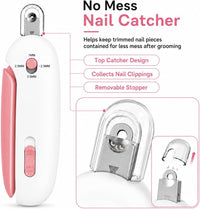 Wanheart Cat Nail Clipper, 4-Size Safety Guard - Pink - image 3