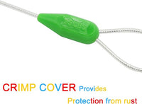 Petest 15ft Reflective Tie-Out Cable for Small Dogs Up to 35 Pounds