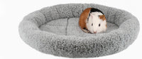 Enjoying Cat Mat Bed 16" x 22" Pet Bed with Pillow Around for Dogs - Small(Round) - image 3