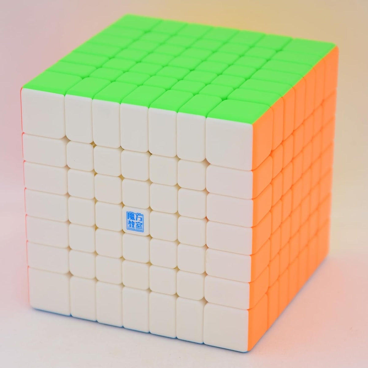 MoYu Meilong 9x9 stickerless speed cube, 74 mm puzzle with bright colored faces - view 21
