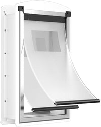 Cat Door for Wall, Energy Efficient Pet Entry Door – Essentials for Cats - Extra Large
