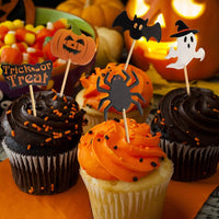 FEPITO 60 Piece Halloween Decoration Toppers - 60 - image 3