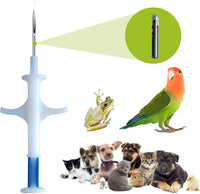 100 Pack Pet ID Microchip for Dogs and Cats Identification - 1.25X7mm 20 Pack