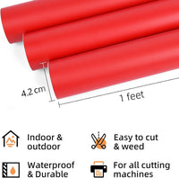 Prime Vinyl Permanent Vinyl - Matte Red / 10FT - image 3