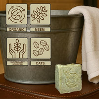 Sit Stay Forever Organic Neem & Hemp Sheath and Udder Cleaner, 7 oz bar.