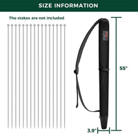 FXW Stake Bag Designed for Storing and Carrying While Camping – Essentials for Dogs - 50inch - image 2