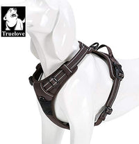 TRUE LOVE Adjustable No-Pull Dog Harness Reflective Pup Vest - M / Brown - image 4