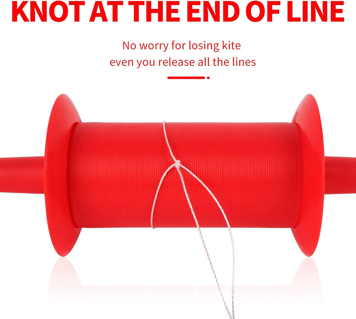 Simxkai Spool, Twisted Kite Line - Red - image 3