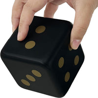 funnysquee 3.15 inch foam dice toy with large numbers, Fortunate Red - view 8