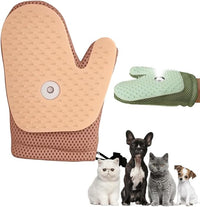 2025 New Pet Hair Removal Glove, Upgrade Electrostatic Pet Grooming Gloves for Cats and Dogs, Efficient Cat Gloves