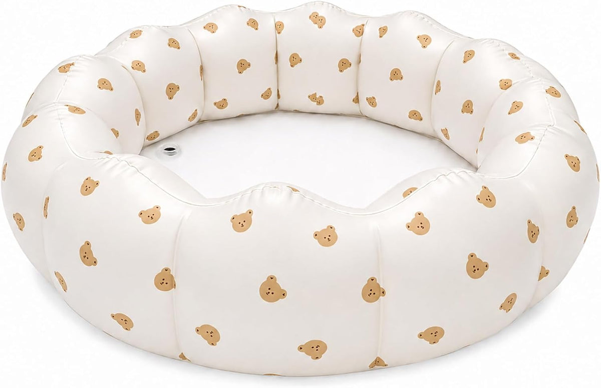 AirSwim 34 inch inflatable baby pool with soft walls for toddlers, bear style - view 4