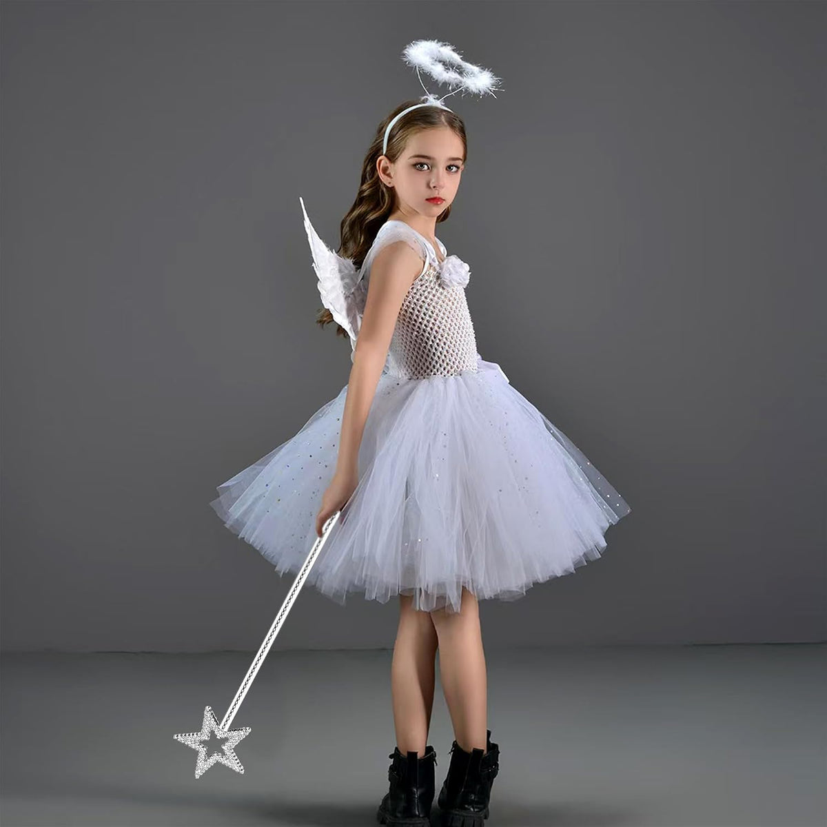 Star magic wand for kids, 13 inch plastic wand with sparkling five-pointed star - view 24