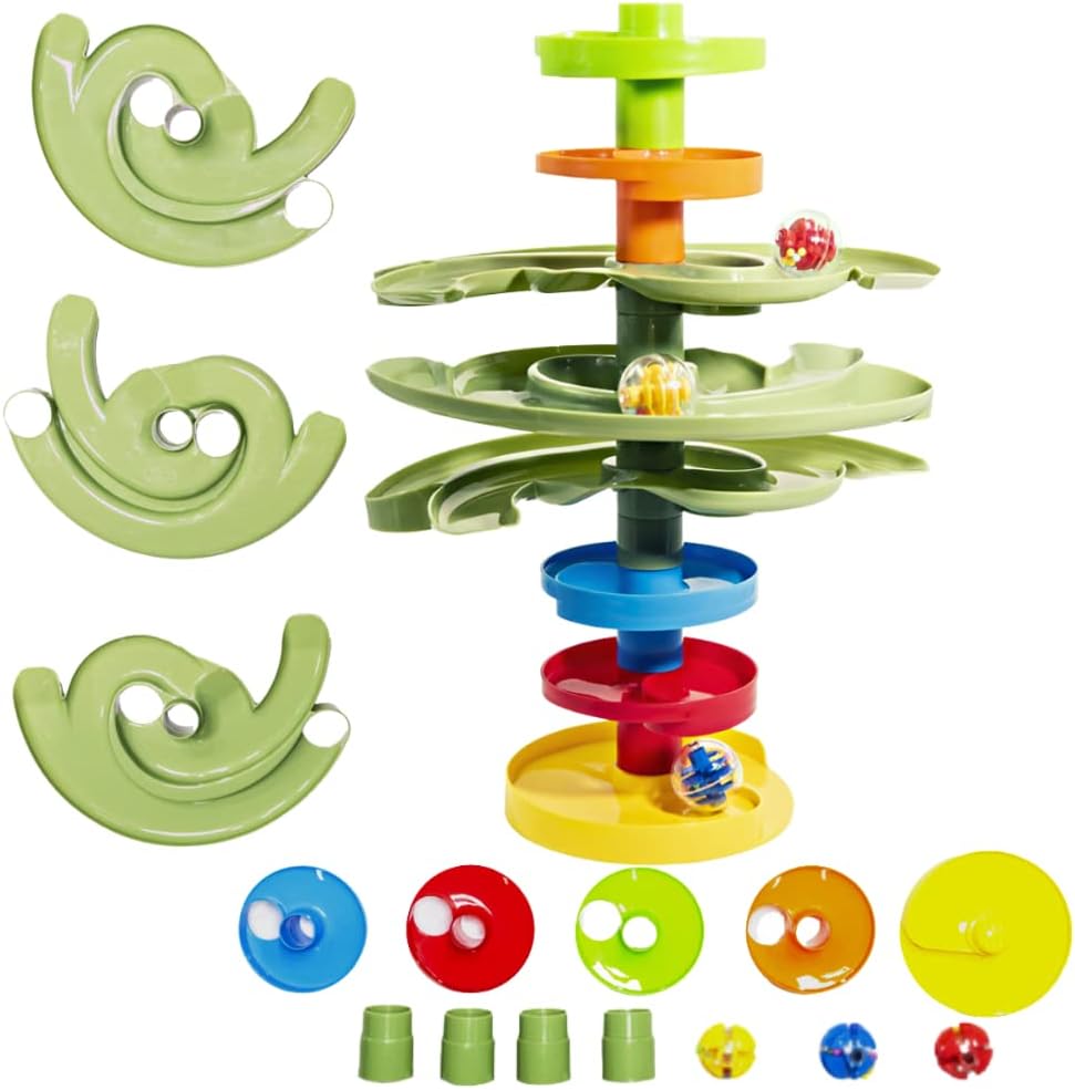 WEofferwhatYOUwant Super Ball Drop Tower - 2 Way Ball Drop