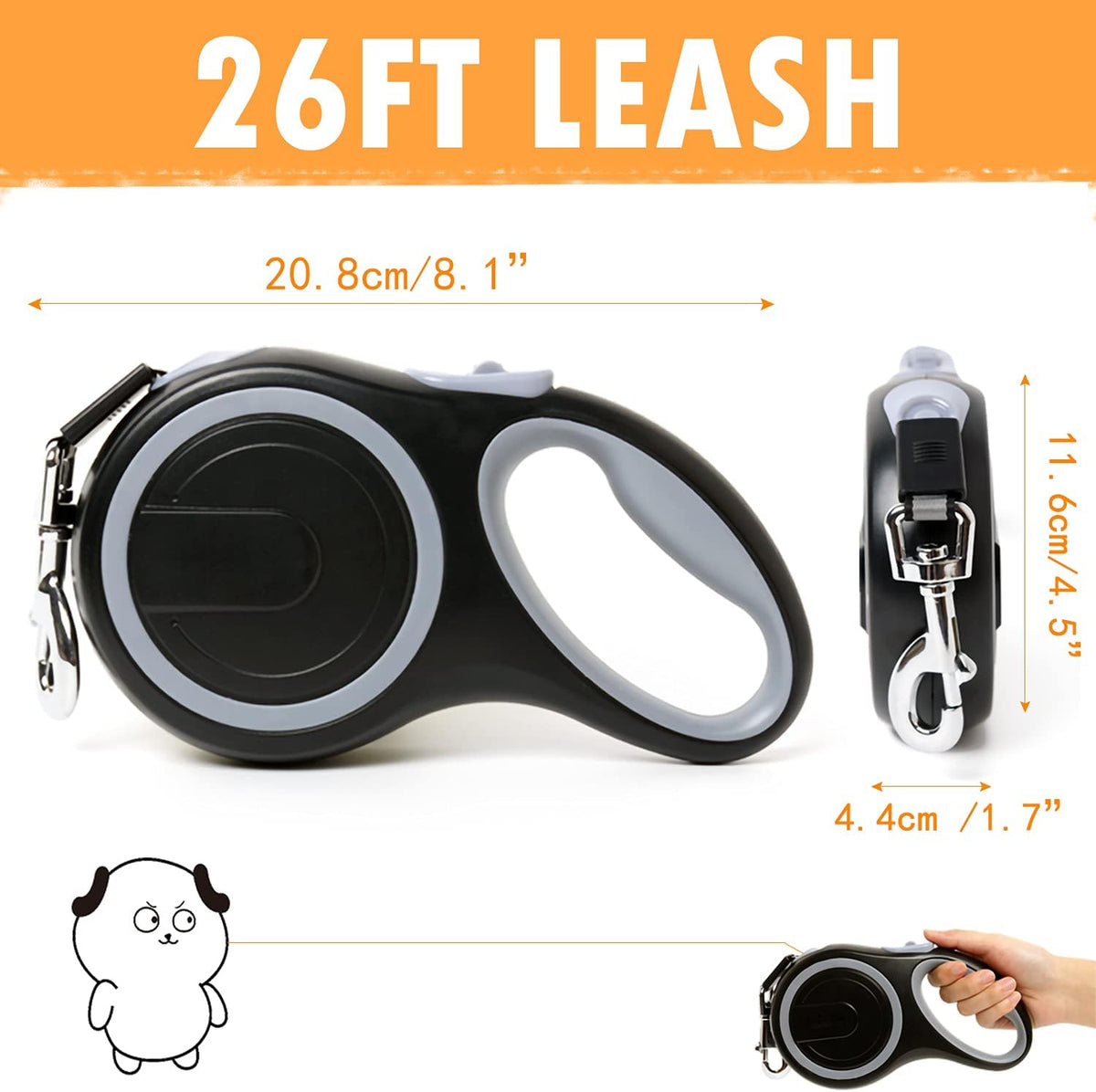 26Ft Retractable Dog Leash - image 2