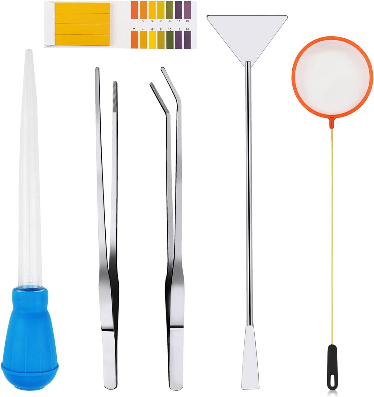 Fish Tank Cleaning Tools, Feeder Tools Kit - Cleaning Tools 6pcs