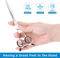 Curved Dog Grooming Scissors, Trimming Face and Paws. - Curved / 6.5" - image 3