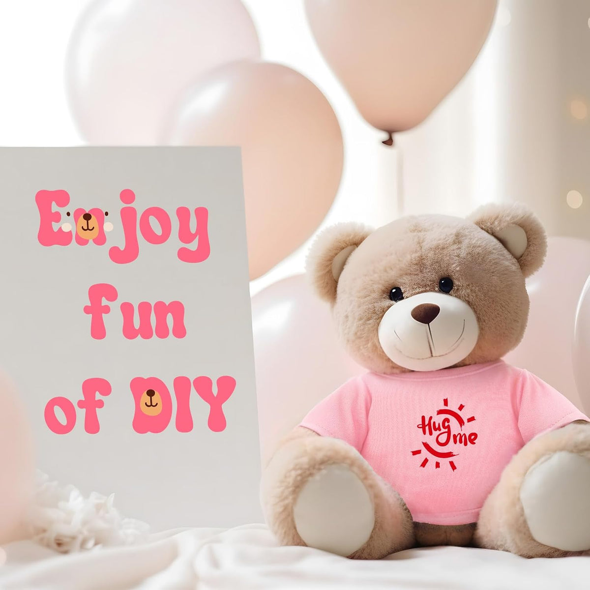 Litherr S blank sublimation stuffed animal shirt for 8-12 inch plush bears - view 10