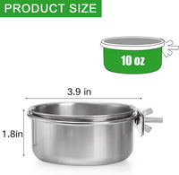 Okllen 4 Pack Bird Feeding Dish Cups - image 2