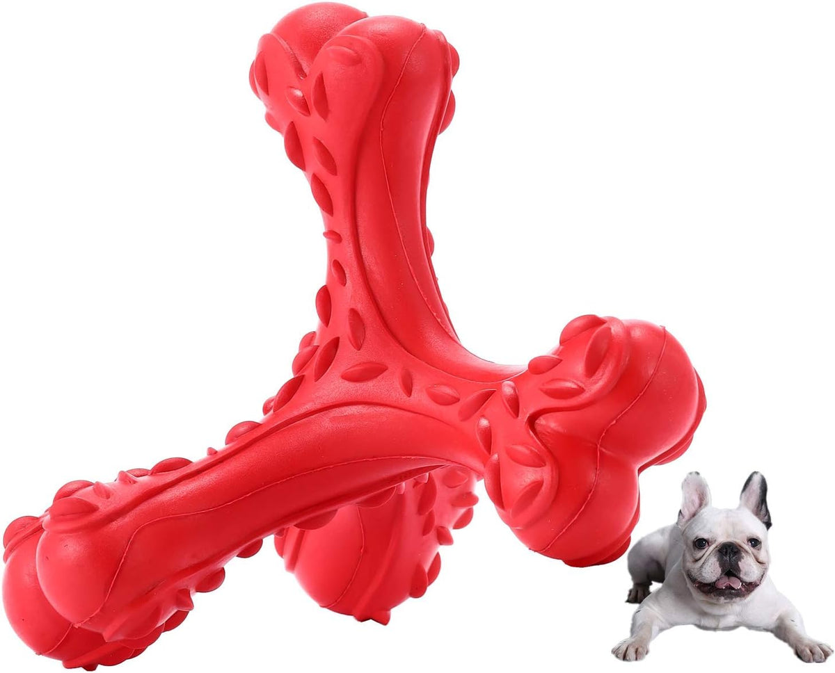 Dog Chew Toys for Aggressive Chewers Large Breed - Red
