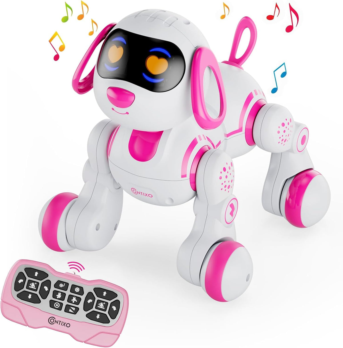 Contixo R3 Robot Dog Toy for Children - Pink