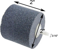 AQUANEAT Aquarium Air Stone 4x2 inch 2 Pack, Large Airstone - 2 inch 2 pcs - image 2