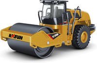 Dollox Die-cast Excavator Backhoe Front Loader Truck 1/50 Metal - Road Roller